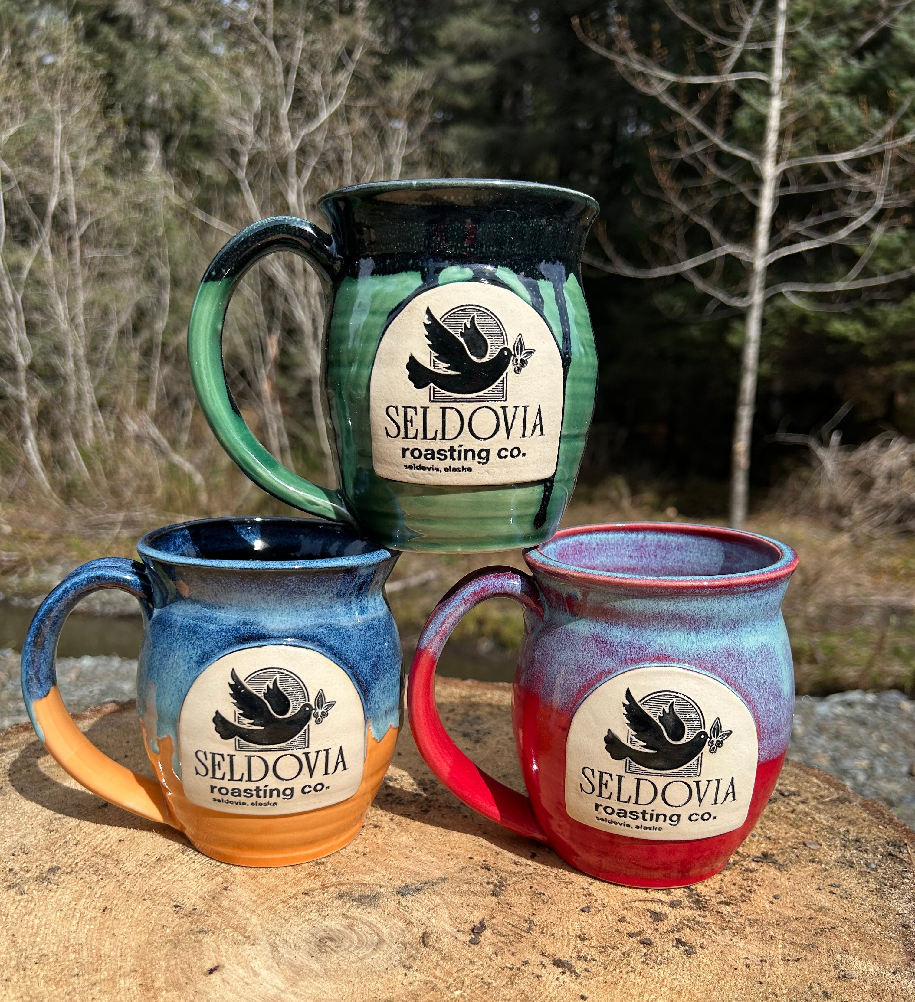 20 oz. Handmade Ceramic Mugs